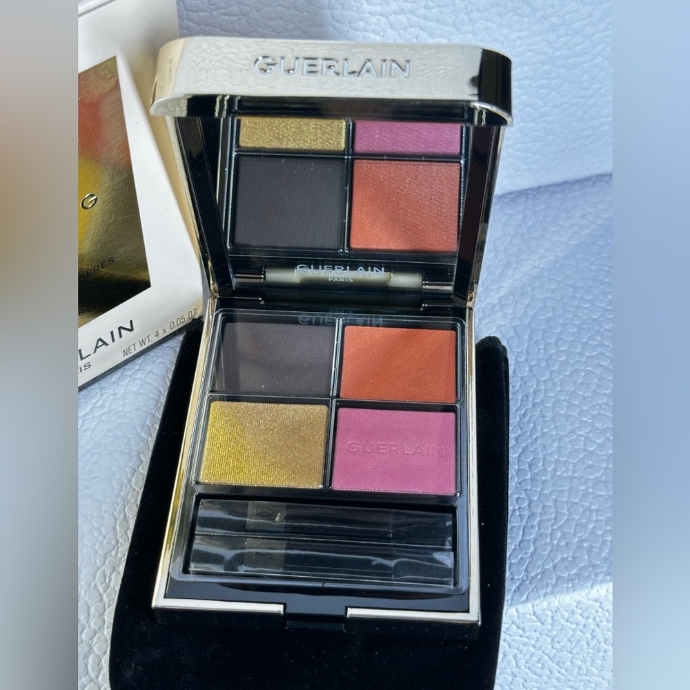 🆕 GUERLAIN Ombres G Eyeshadow Palette 555 Metal Butterfly 🦋 NIB - Picture 6 of 7
